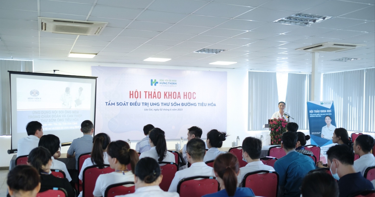 Hung Thinh General Hospital: Scientific seminar on screening and early treatment of gastrointestinal cancer