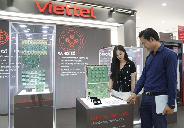 Những thiết bị 5G do Viettel sản xuất ứng dụng các công nghệ mới nhất, đạt các tiêu chuẩn của thế giới. (Ảnh: Viettel)