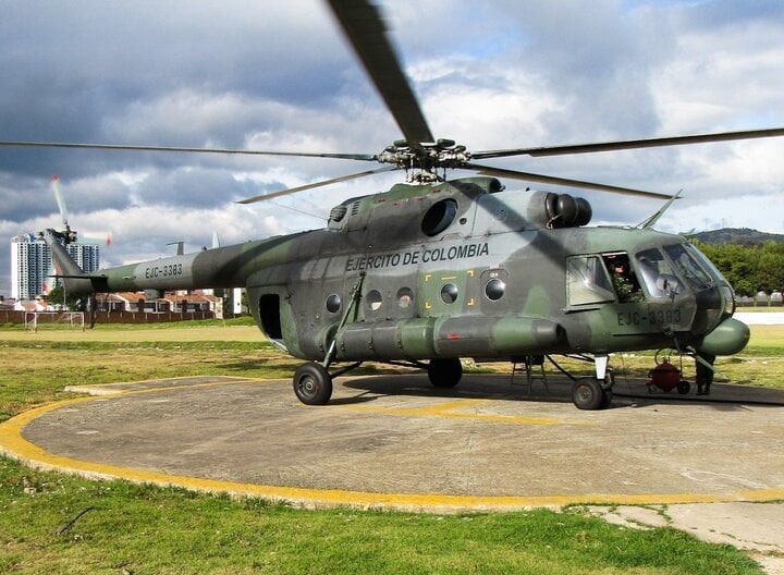 Trực thăng Mi-17 của Colombia.