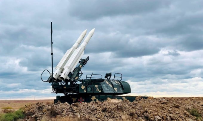 Ukraine's Buk-M1 air defense missile system. Photo: Ukrainian Ministry of Defense