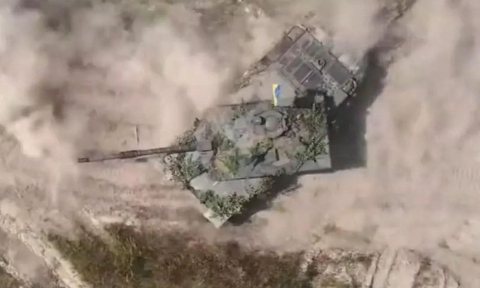 Der ukrainische Panzer Challenger 2 auf einem Anfang September veröffentlichten Bild. Foto: Ukrainisches Verteidigungsministerium