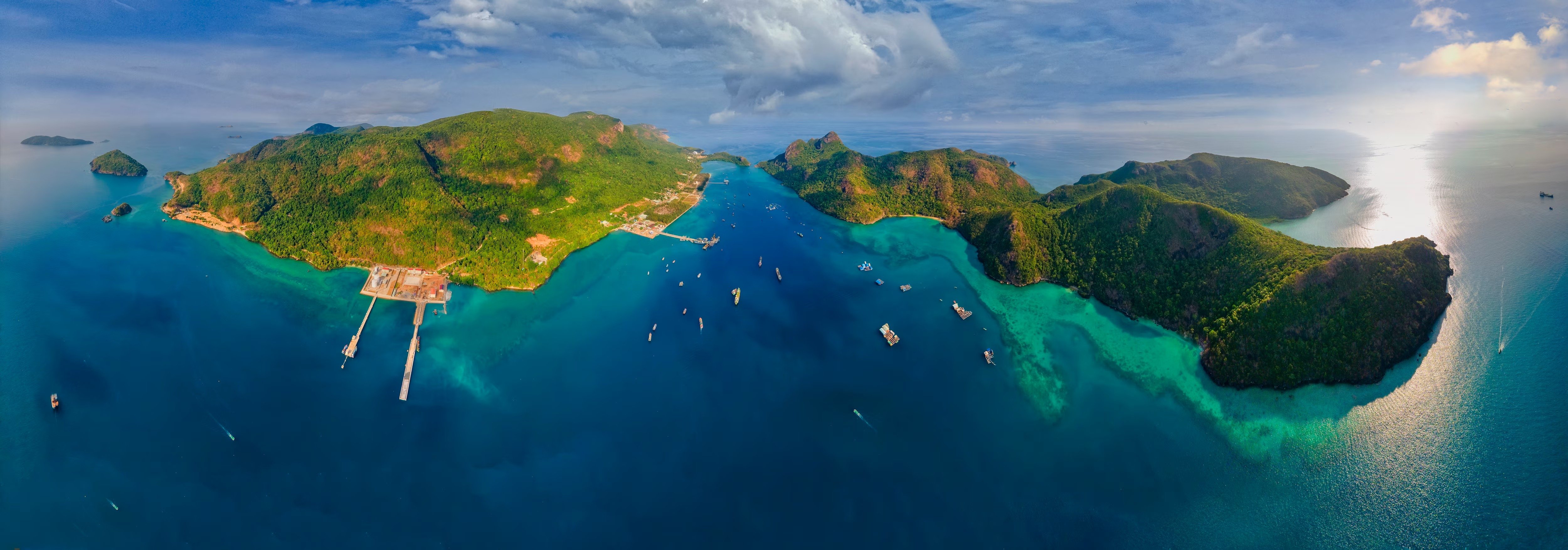 Panorama von Con Dao – Die geheimnisvolle und bezaubernde Insel