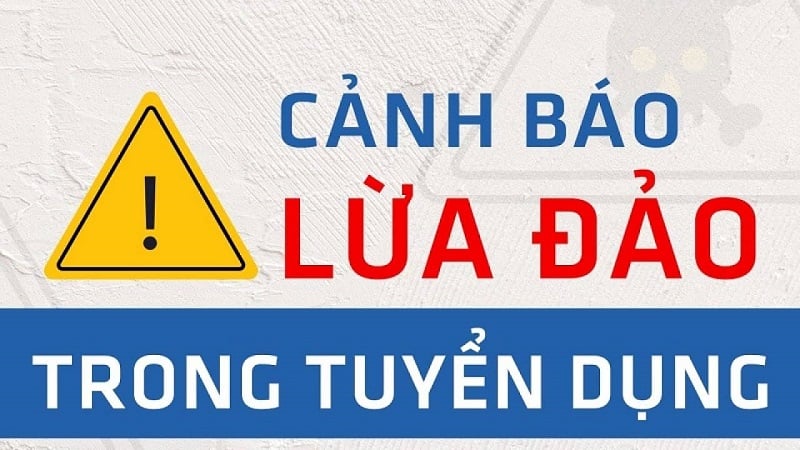 Cảnh giác với loạt chiêu trò lừa đảo tuyển dụng trực tuyến