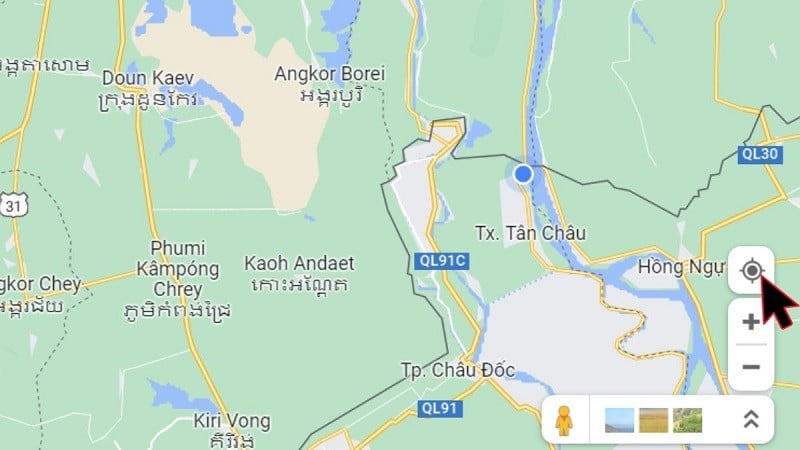 Định vị Google Maps (GPS) trên điện thoại, máy tính siêu đơn giản