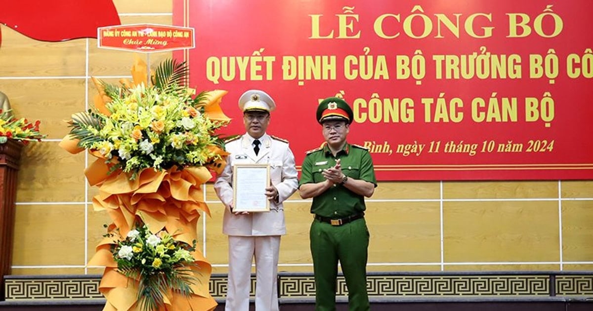 Le colonel Nguyen Thanh Liem occupe le poste de directeur de la police provinciale de Quang Binh.