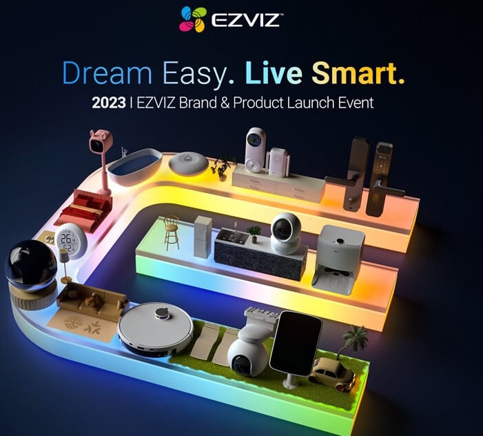 EZVIZ continues to fulfill the smart home dream with a new product line launched in 2023 - 1