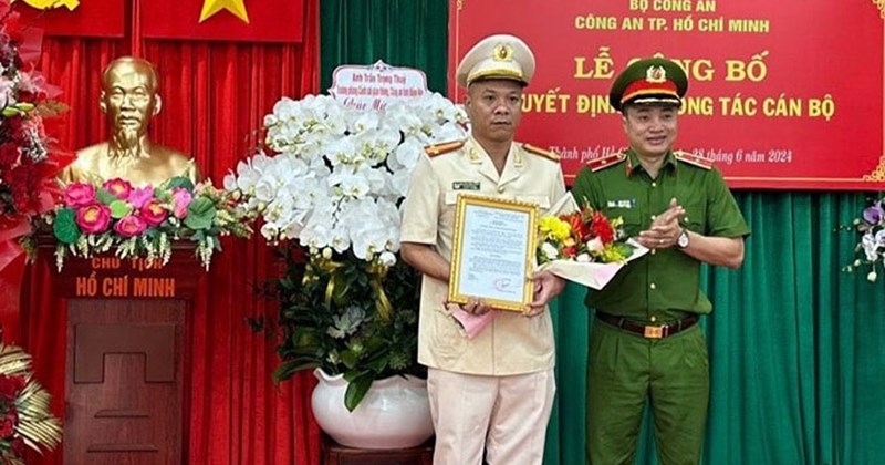 Công an TPHCM, Bình Thuận bổ nhiệm Trưởng phòng, Thủ trưởng Cơ quan Cảnh sát điều tra