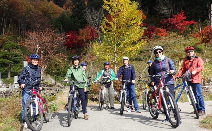 Cycling to explore the Japanese countryside - 1