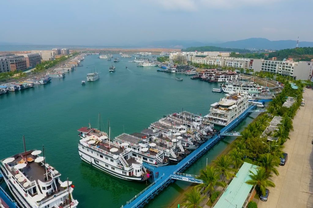 Tuan Chau International Passenger Port. Photo: Do ​​Phuong