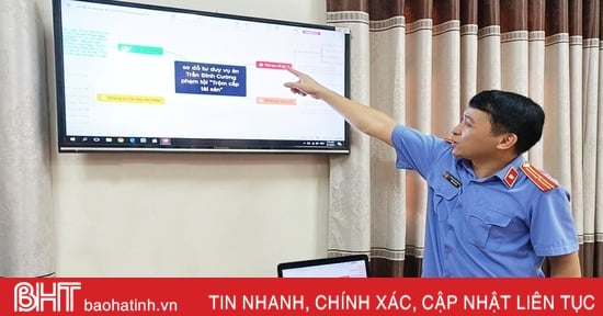 Đẩy mạnh ứng dụng sơ đồ tư duy trong báo cáo án