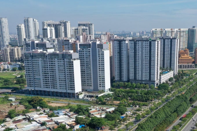 Immobilien im Osten, Ho-Chi-Minh-Stadt, Februar 2023. Foto: Quynh Tran