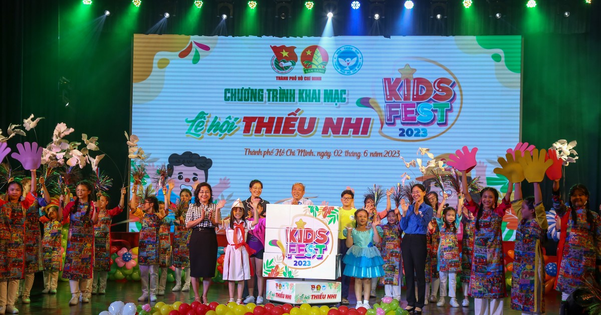 TPHCM khai mạc Lễ hội Thiếu nhi - Kid Fest 2023