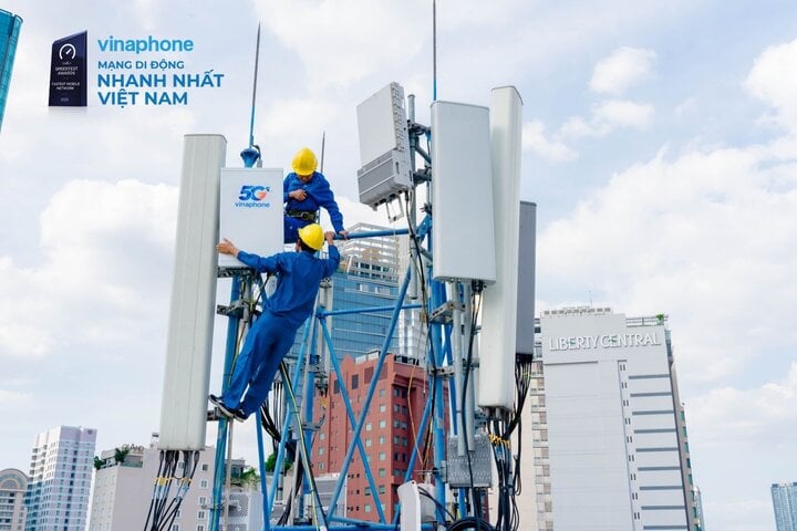 VinaPhone is the fastest mobile network in Vietnam.
