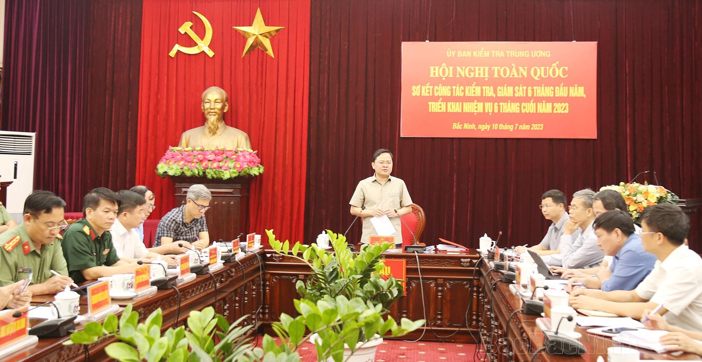 Triển khai nhiệm vụ Uỷ ban Kiểm tra 6 tháng cuối năm 2023