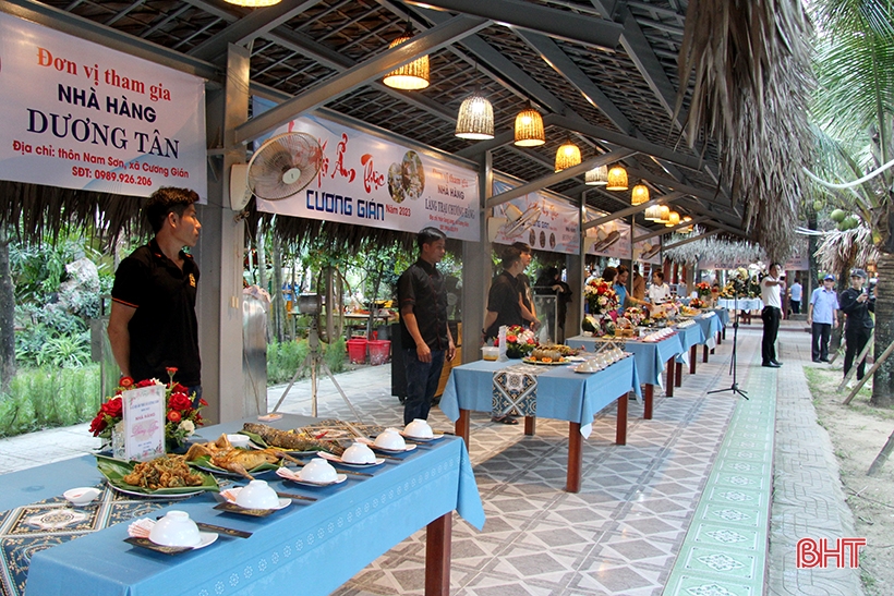 Highlights of the sea tourism festival in Cuong Gian commune