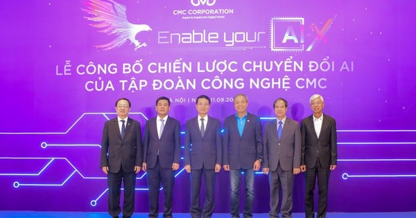 CMC công bố chiến lược chuyển đổi AI 'Enable Your AI-X'