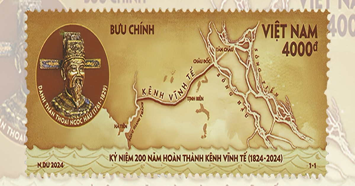 Le ministère de l'Information et des Communications émet des timbres-poste commémorant les 200 ans de l'achèvement du canal Vinh Te