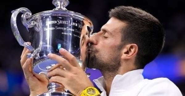 Novak Djokovic defeats Daniil Medvedev to win US Open 2023