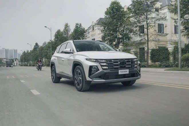 Hyundai Tucson 2025 electric car in Vietnam has anything special picture 1