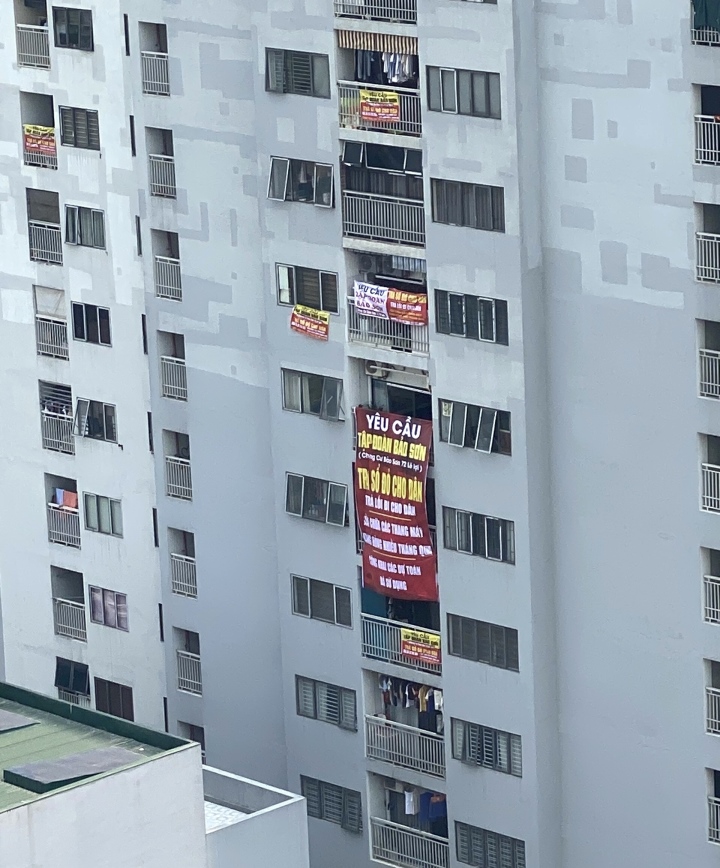 Bao Son Apartment: Residents move in before acceptance - 1