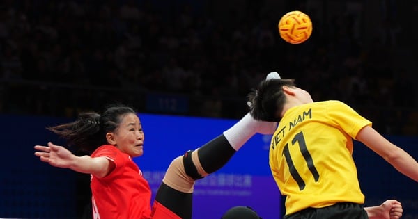 El secreto para ayudar al equipo vietnamita de sepak takraw femenino a revertir el marcador contra Indonesia y ganar la 19ª medalla de oro de ASIAD