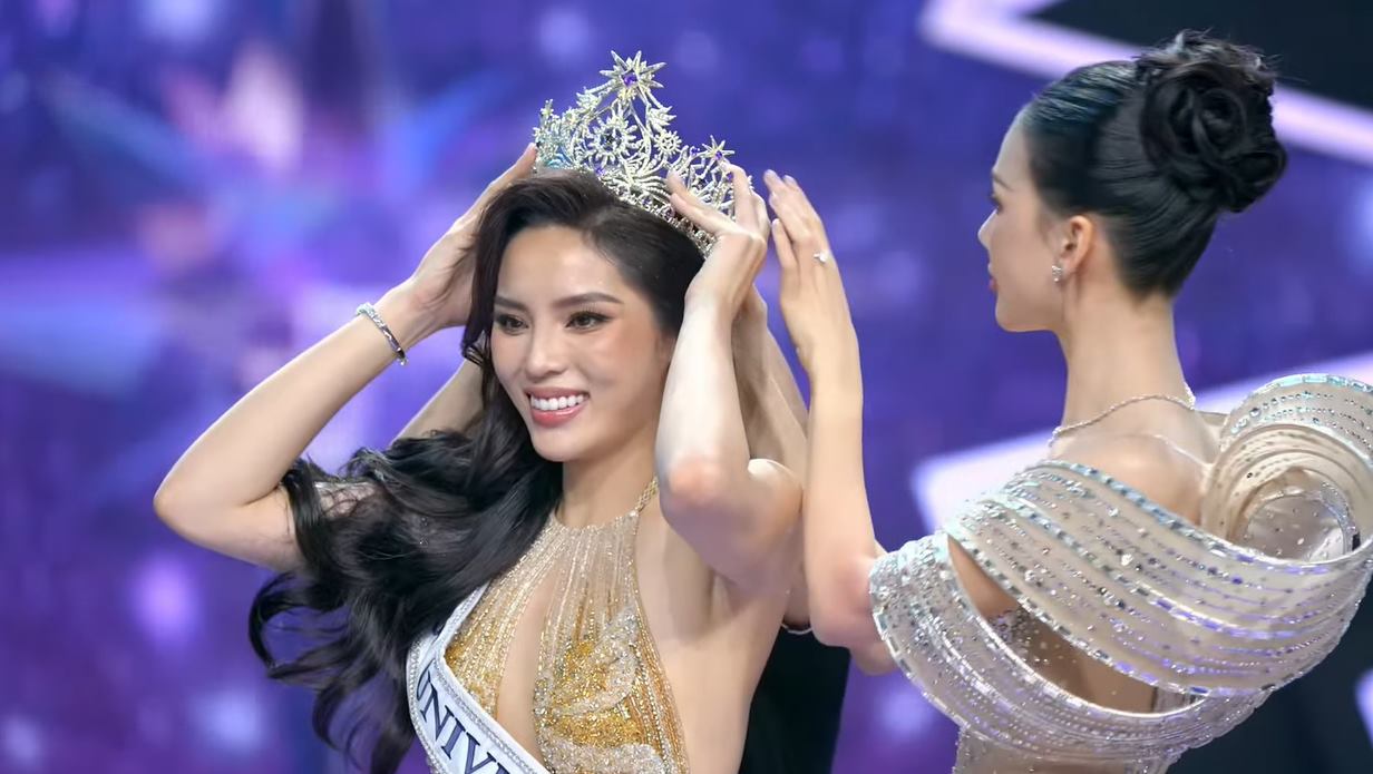 Nguyễn Cao Kỳ Duyên trở thành Miss Universe Vietnam 2024. Ảnh: Chụp màn hình