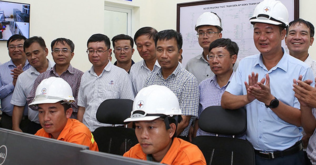 Stromversorgung des gesamten 500-kV-Leitungskreises 3 Quang Trach – Pho Noi