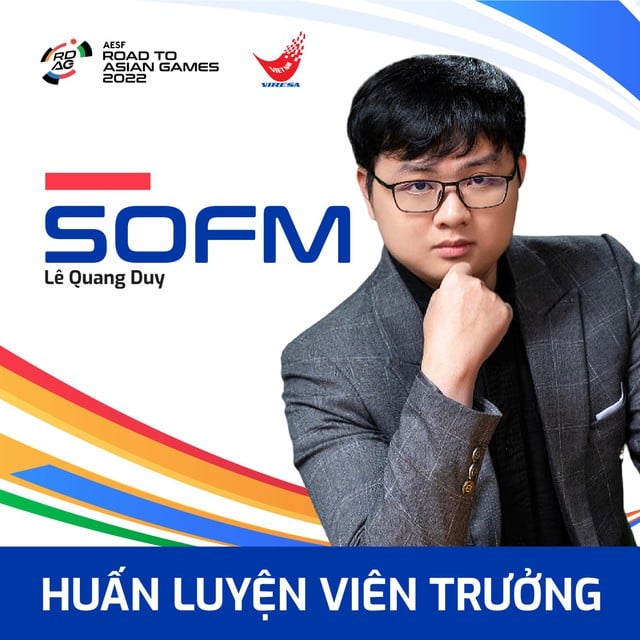 SofM trở thành HLV trưởng ĐTQG Liên Minh Huyền Thoại Việt Nam - Ảnh 1.