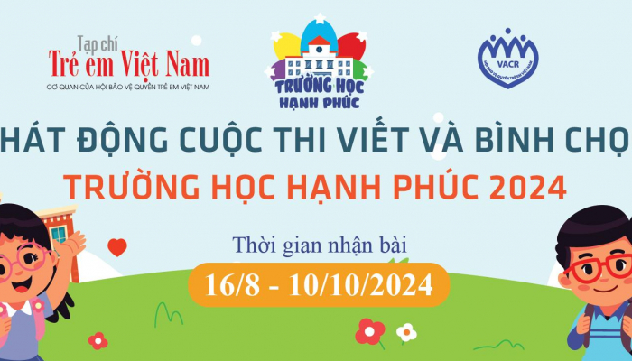 Phát động cuộc thi viết và bình chọn “Trường học hạnh phúc” lần thứ nhất năm 2024