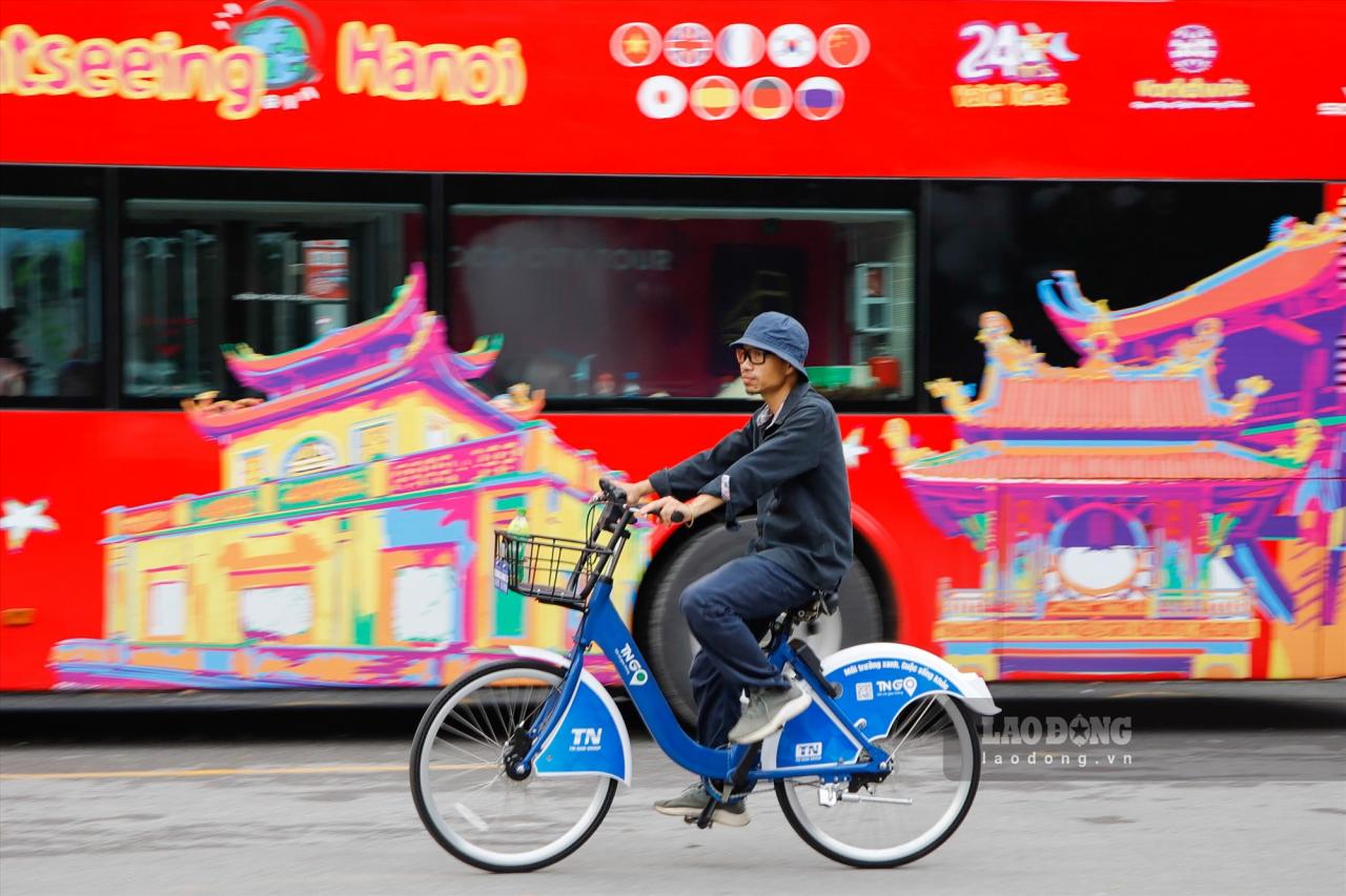 In Hanoi gibt es offiziell öffentliche Fahrräder