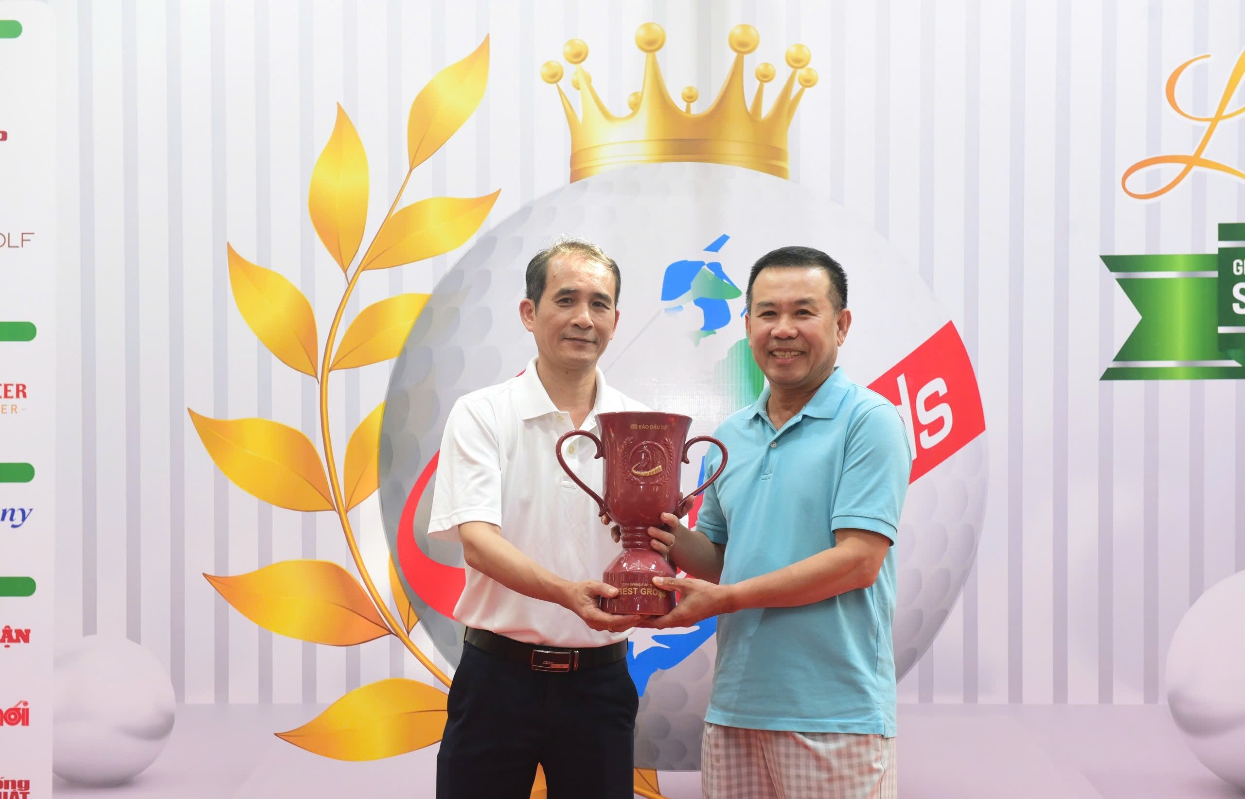 Golfer Mai Quoc Hoi and Nguyen Trong Tien won the Swing for the Kids 2024 Golf Tournament