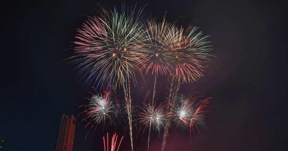 L'équipe finlandaise remporte le festival international de feux d'artifice de Da Nang 2024