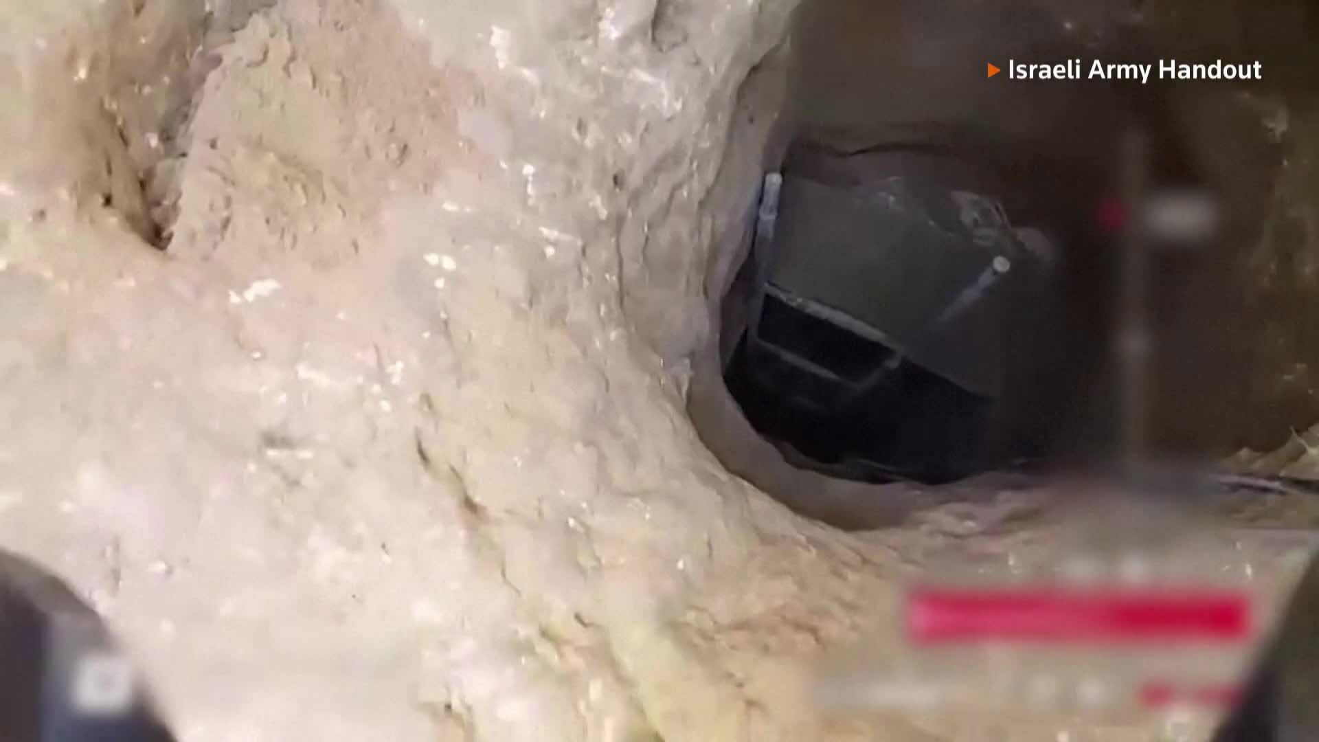 El ejército israelí descubre un túnel en Gaza que una vez albergó rehenes