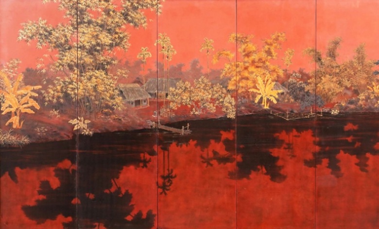 Painting auction of legends from the school of fine arts in Vietnam picture 1