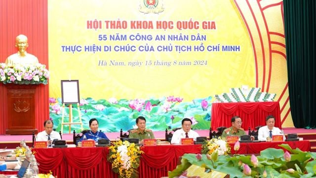 55 năm Công an nhân dân thực hiện Di chúc của Chủ tịch Hồ Chí Minh