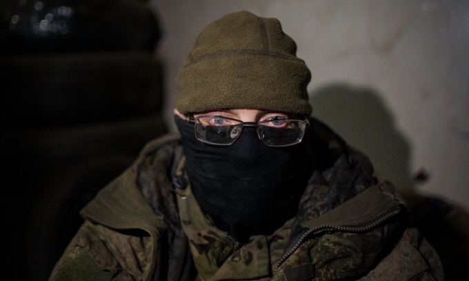 Павел, один из российских солдат, захваченных Украиной в плен на поле боя под Авдеевкой. Фото: WSJ