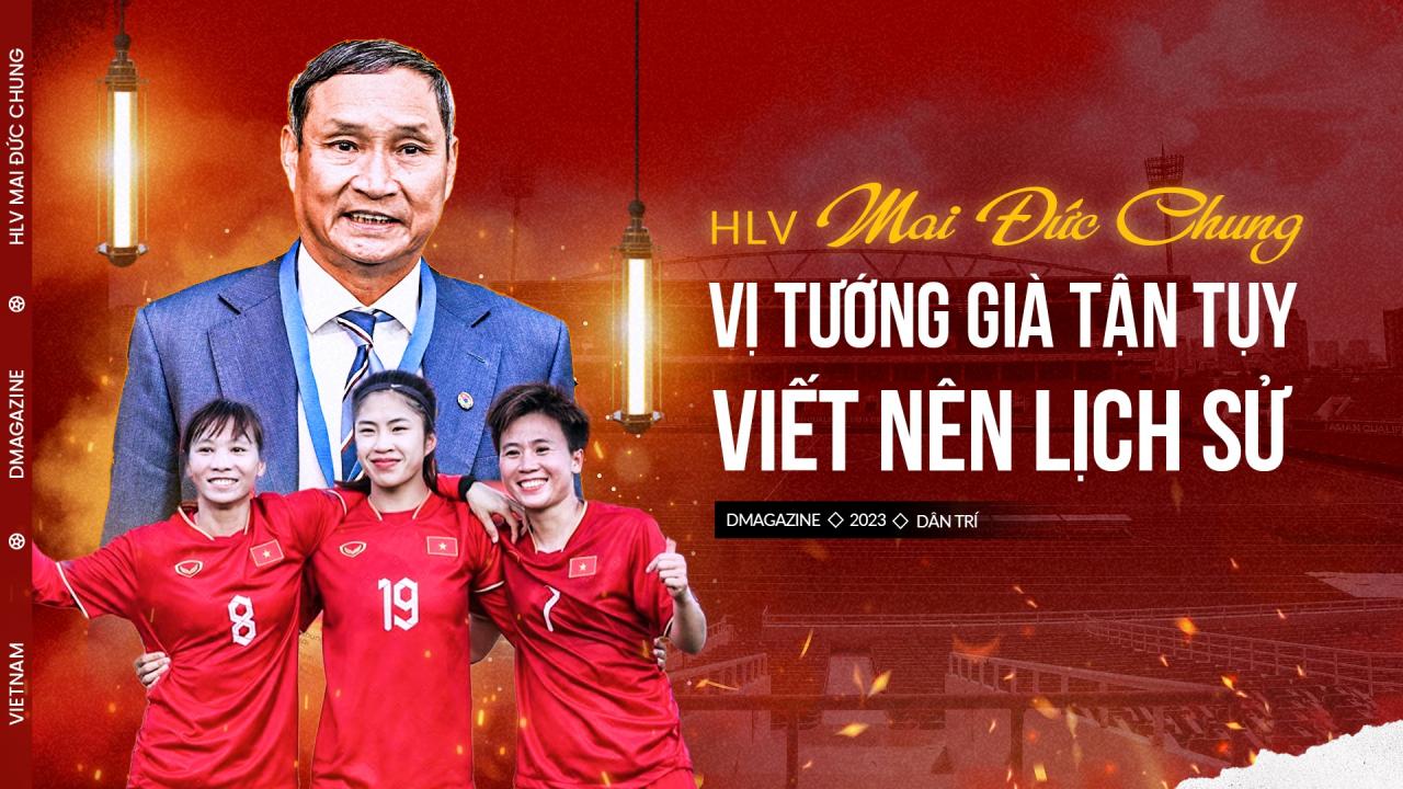 HLV Mai Đức Chung: "Vị tướng già" tận tụy viết nên lịch sử