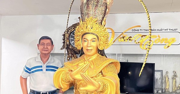 ¿Qué dijo el autor de la estatua 3D del artista Vu Linh cuando se rumoreó que estaba hecha de cera?