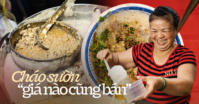 Tiệm cháo sườn "gây thương nhớ" bởi nước xốt thịt trứ danh, khách mua nườm nượp, cô chủ bán không ngơi tay - Ảnh 3.