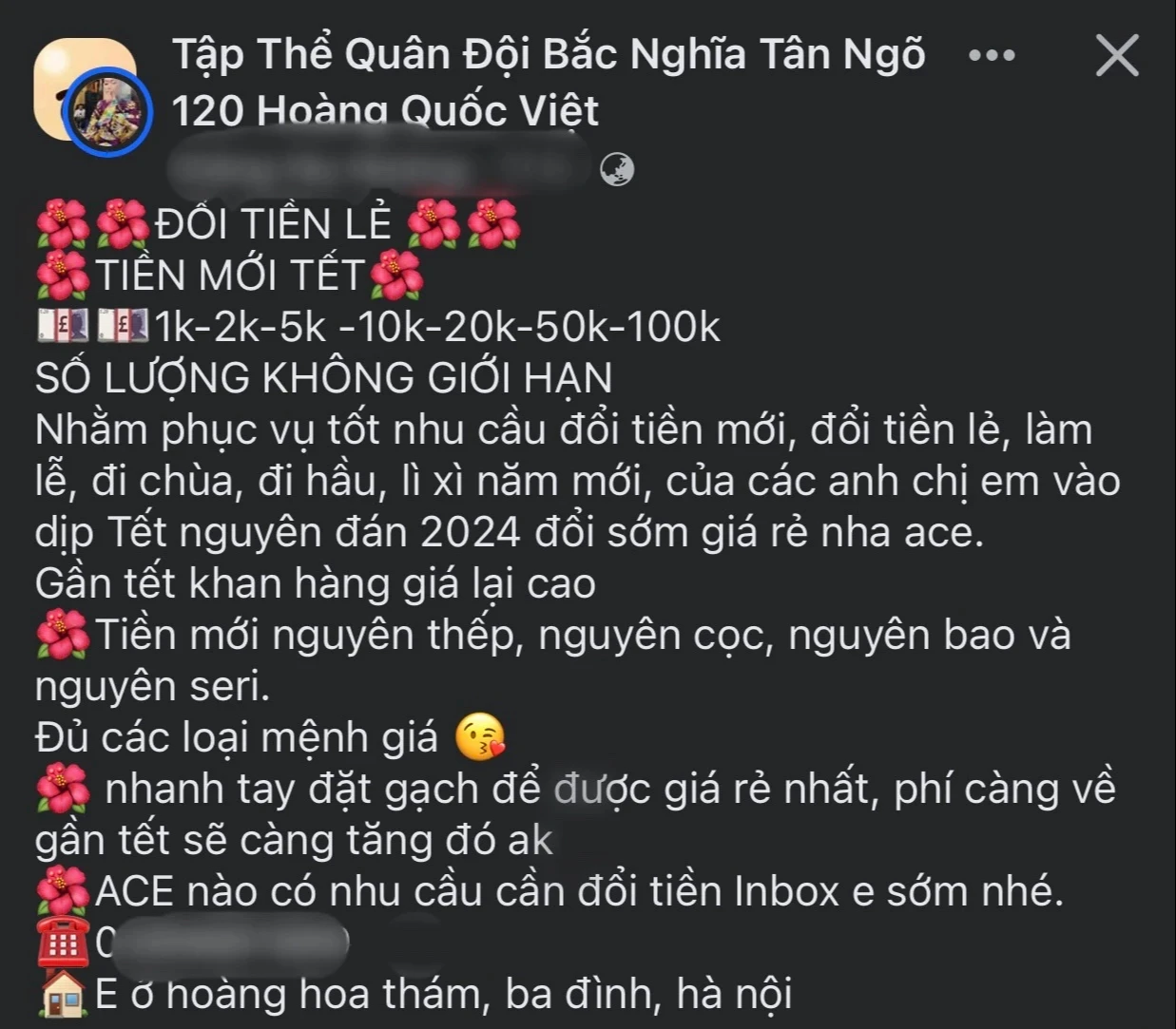 'Nở rộ' đổi tiền lì xì tết Nguyên đán 2024: Có vi phạm pháp luật?- Ảnh 1.