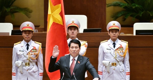 New President Luong Cuong takes oath of office