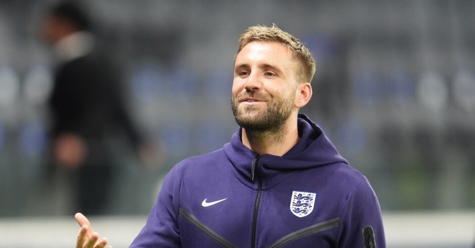 Luke Shaw brings great news to England