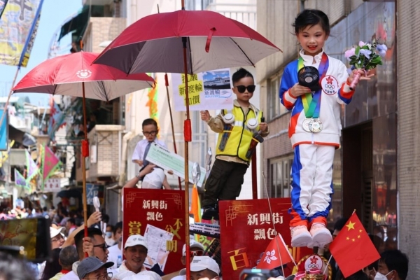 코로나19 팬데믹 이후 홍콩(중국)의 만두 축제가 처음으로 돌아왔습니다.