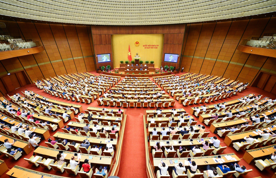 Toàn cảnh phiên họp. Ảnh: Quochoi.vn