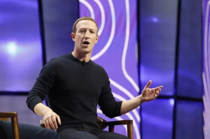 Mark Zuckerberg auf einem Technologieforum in Utah im Jahr 2020. Foto: Bloomberg