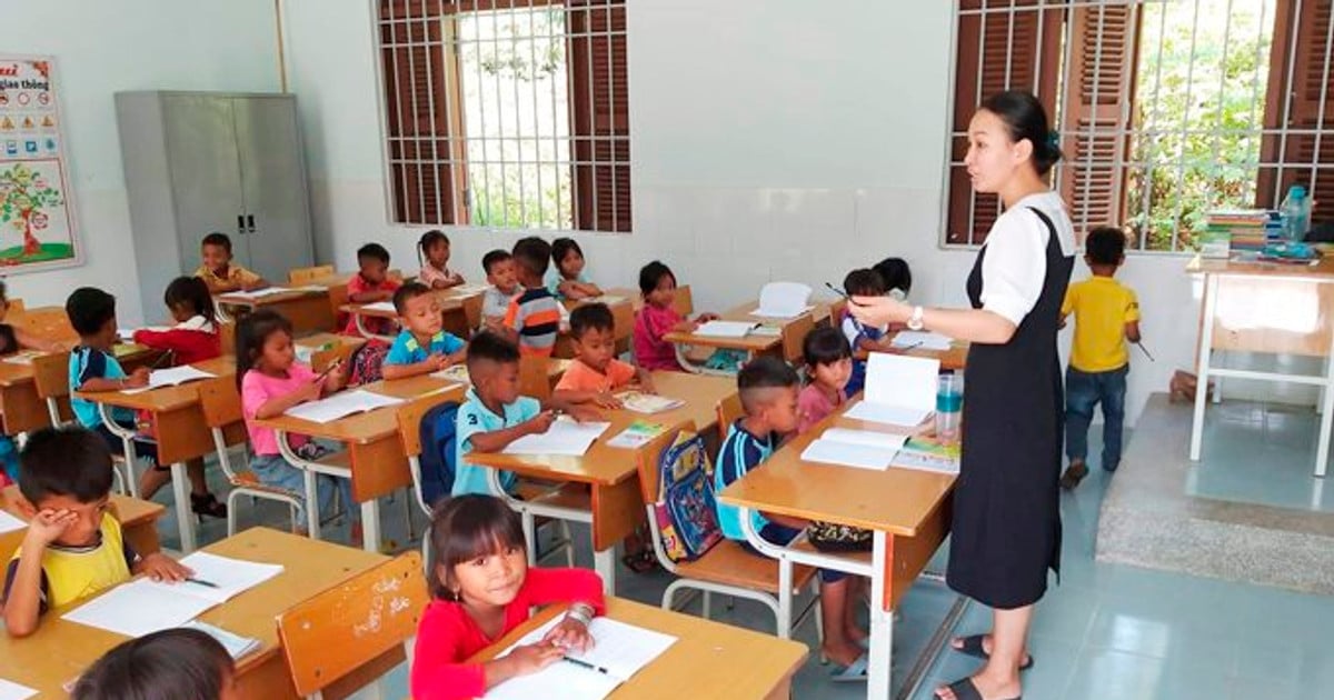 Strengthening Vietnamese language teaching for ethnic minority children