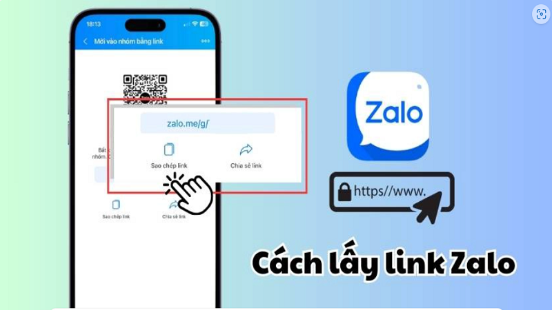 Lấy link Zalo cá nhân, nhóm chat nhanh chóng, dễ thực hiện