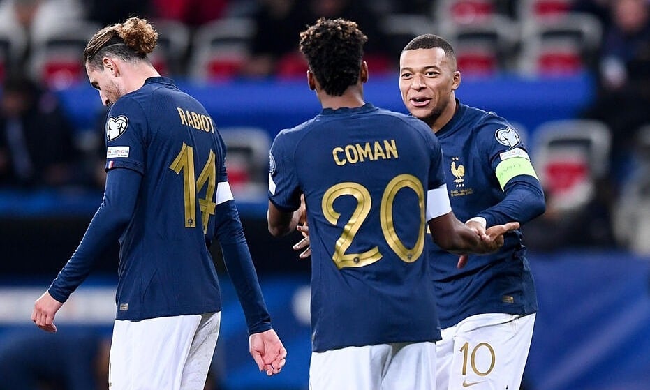 France set a record 14-0 win