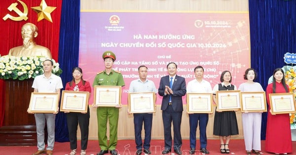 Ha Nam Provincial People's Committee responds to National Digital Transformation Day 2024