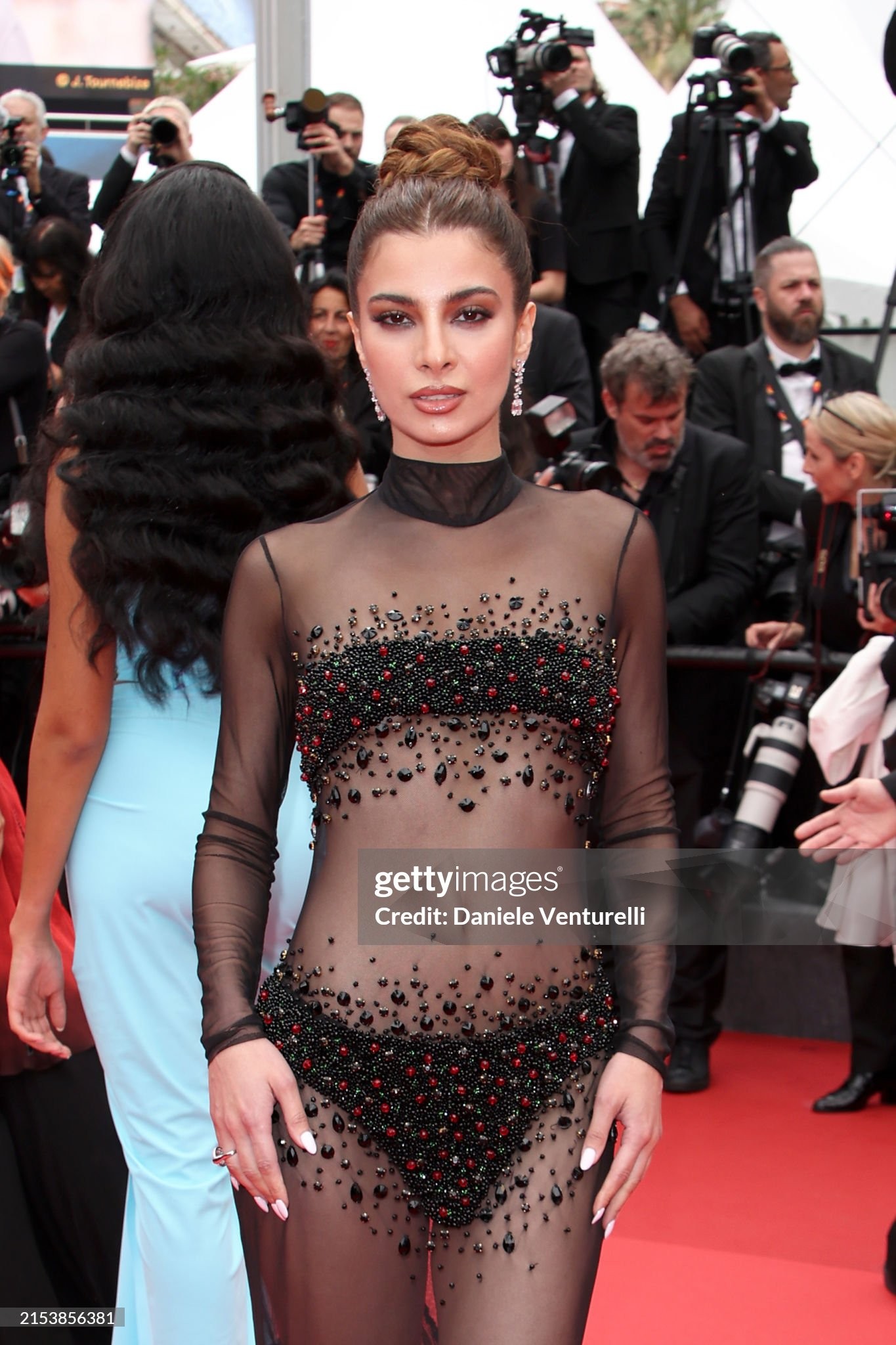 Cannes Day 7: Bella Hadid's see-through dress causes chaos on the red carpet photo 12